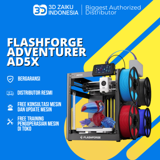 Flashforge Adventurer AD5X Multi Color 3D Printer High Speed High Temperature Autolevel CoreXY